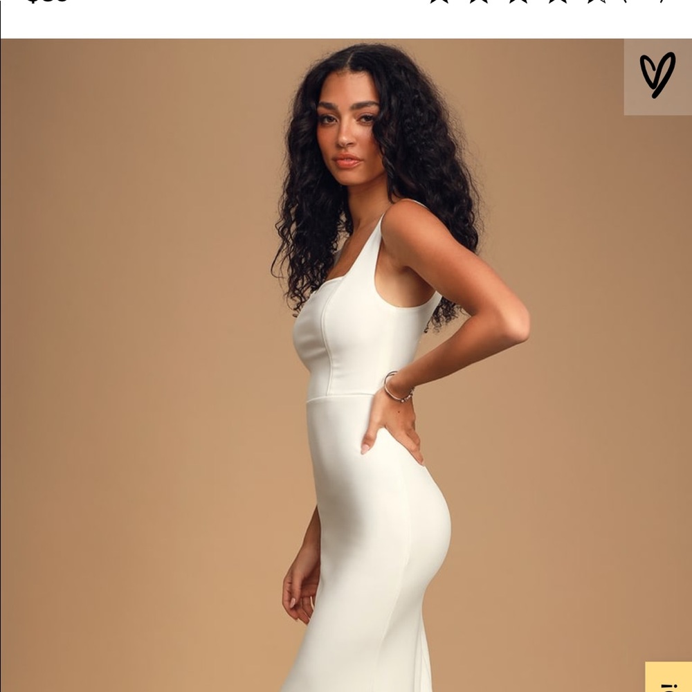 Sweetest thing white maxi wedding dress